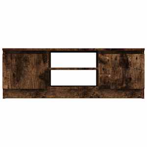 TV skříňka s dvířky kouřový dub 102 x 30 x 36 cm - obrázek 5