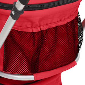 2patrový skládací kočárek pro psa červený 83x48x97 cm oxford - obrázek 11