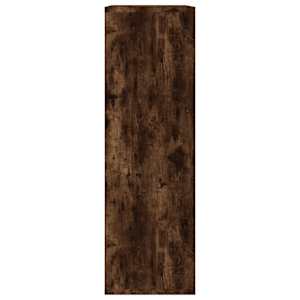 Knihovna/příborník kouřový dub 50 x 25 x 80 cm kompozitní dřevo - obrázek 7