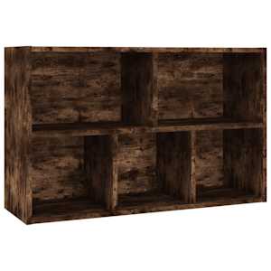 Knihovna/příborník kouřový dub 50 x 25 x 80 cm kompozitní dřevo - obrázek 8