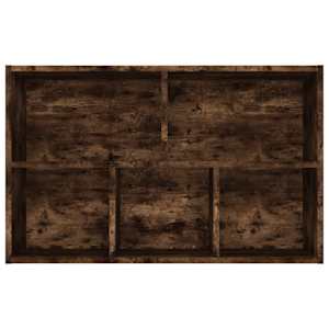 Knihovna/příborník kouřový dub 50 x 25 x 80 cm kompozitní dřevo - obrázek 9