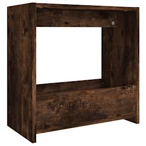 Odkládací stolek kouřový dub 50 x 26 x 50 cm kompozitní dřevo - obrázek 2