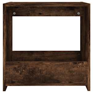 Odkládací stolek kouřový dub 50 x 26 x 50 cm kompozitní dřevo - obrázek 4