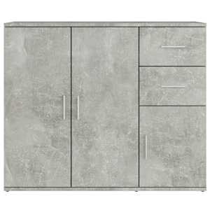 Příborník betonově šedý 91x29,5x75 cm kompozitní dřevo - obrázek 6