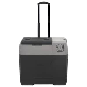Chladicí box s kolečky a adaptérem černý a šedý 30 l PP - obrázek 5