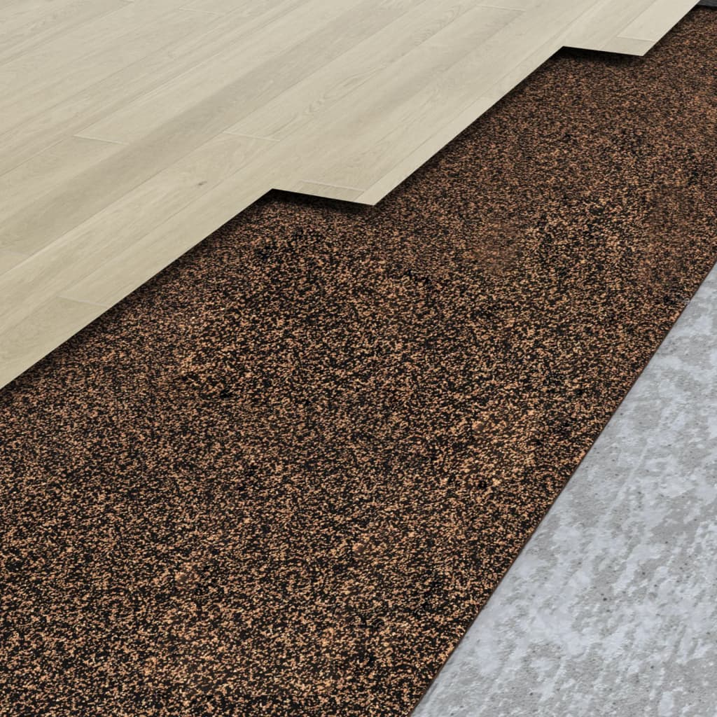 vida XL Gummikork-Rolle 100x 500 cm 5 mm