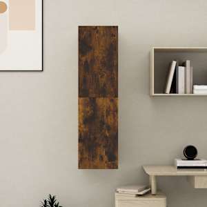 Nástěnná TV skříňka kouřový dub 30,5 x 30 x 110 cm - obrázek 4