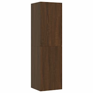 Nástěnná TV skříňka hnědý dub 30,5 x 30 x 110 cm - obrázek 2