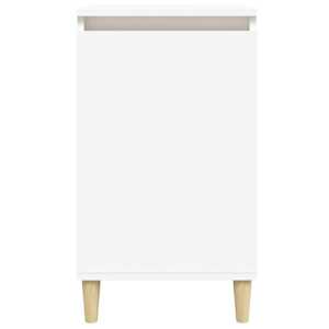 Noční stolky 2 ks bílé 40 x 35 x 70 cm kompozitní dřevo - obrázek 5
