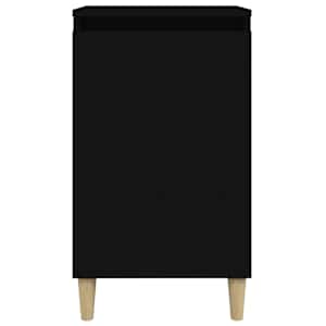 Noční stolky 2 ks černé 40 x 35 x 70 cm kompozitní dřevo - obrázek 5