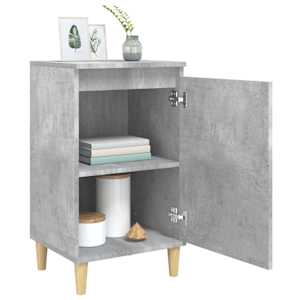 Noční stolky 2 ks betonově šedé 40x35x70 cm kompozitní dřevo - obrázek 4
