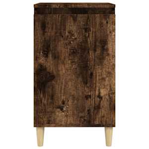 Noční stolky 2 ks kouřový dub 40 x 35 x 70 cm kompozitní dřevo - obrázek 5
