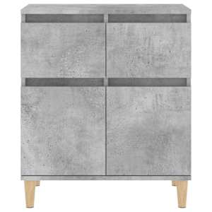 Příborník betonově šedý 60 x 35 x 70 cm kompozitní dřevo - obrázek 7