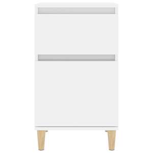 Noční stolky 2 ks bílé s vysokým leskem 40 x 35 x 70 cm - obrázek 6