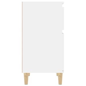 Noční stolky 2 ks bílé s vysokým leskem 40 x 35 x 70 cm - obrázek 7