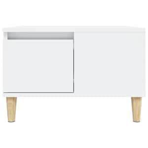 Konferenční stolek bílý 55 x 55 x 36,5 cm kompozitní dřevo - obrázek 7
