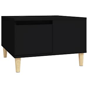 Konferenční stolek černý 55 x 55 x 36,5 cm kompozitní dřevo - obrázek 2