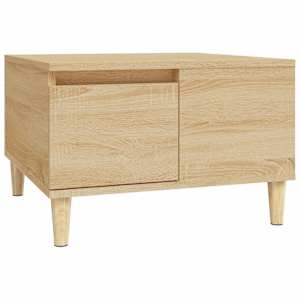 Konferenční stolek dub sonoma 55x55x36,5 cm kompozitní dřevo - obrázek 2