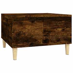 Konferenční stolek kouřový dub 55x55x36,5 cm kompozitní dřevo - obrázek 2