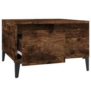 Konferenční stolek kouřový dub 55x55x36,5 cm kompozitní dřevo - obrázek 6