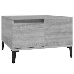 Konferenční stolek šedý sonoma 55x55x36,5 cm kompozitní dřevo - obrázek 2