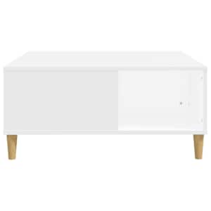 Konferenční stolek bílý 80 x 80 x 36,5 cm kompozitní dřevo - obrázek 6