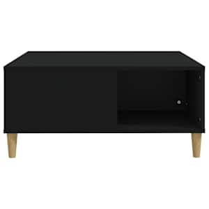 Konferenční stolek černý 80 x 80 x 36,5 cm kompozitní dřevo - obrázek 6
