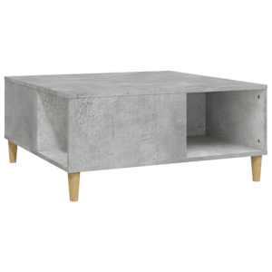 Konferenční stolek betonově šedý 80x80x36,5 cm kompozitní dřevo - obrázek 2