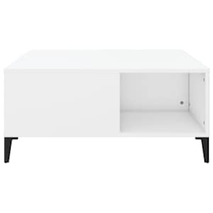 Konferenční stolek bílý 80 x 80 x 36,5 cm kompozitní dřevo - obrázek 5
