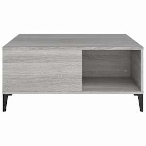 Konferenční stolek šedý sonoma 80x80x36,5 cm kompozitní dřevo - obrázek 5