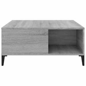 Konferenční stolek šedý sonoma 80x80x36,5 cm kompozitní dřevo - obrázek 6
