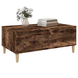 Konferenční stolek kouřový dub 90x50x36,5 cm kompozitní dřevo - obrázek 4