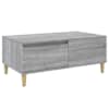 vidaXL kohvilaud, hall Sonoma tamm, 90x50x36,5 cm, tehispuit