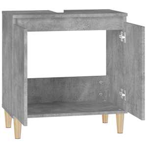 Skříňka pod umyvadlo betonově šedá 58x33x60 cm kompozitní dřevo - obrázek 7