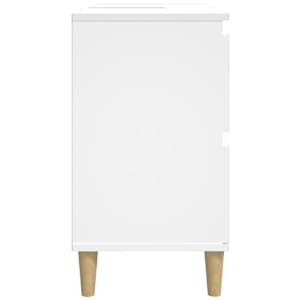 Skříňka pod umyvadlo bílá 80 x 33 x 60 cm kompozitní dřevo - obrázek 7