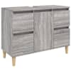 vidaXL valamukapp, hall Sonoma tamm, 80 x 33 x 60 cm, tehispuit