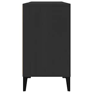 Skříňka pod umyvadlo černá 80 x 33 x 60 cm kompozitní dřevo - obrázek 8