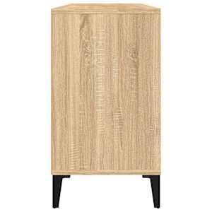 Skříňka pod umyvadlo dub sonoma 80x33x60 cm kompozitní dřevo - obrázek 8