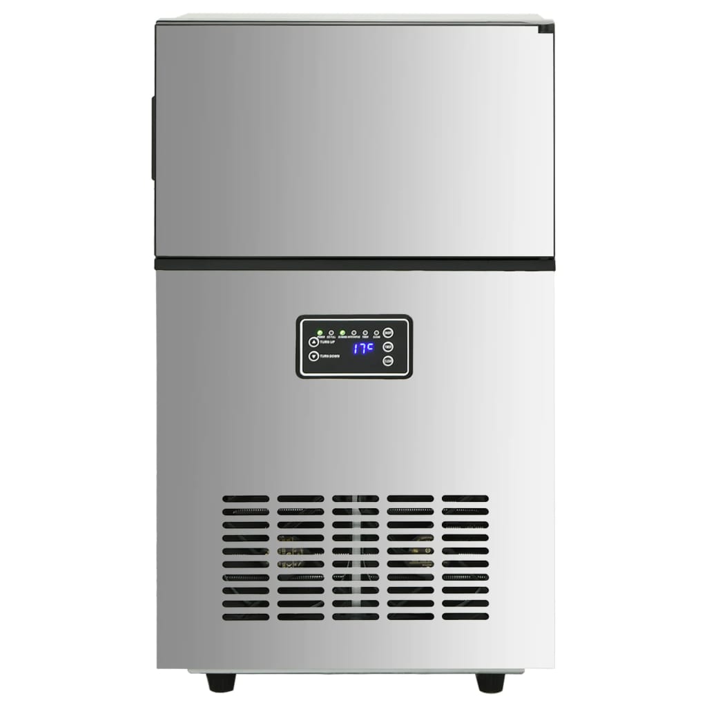 Appareil à Glaçons 420 W Argenté 45 Kg / 24 H VidaXL 14 width=274