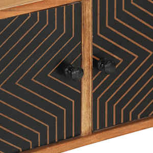TV skříňka 112 x 30 x 40 cm masivní akáciové dřevo - obrázek 7