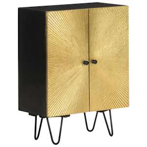 Komoda 55x30x75 cm trden mangov les