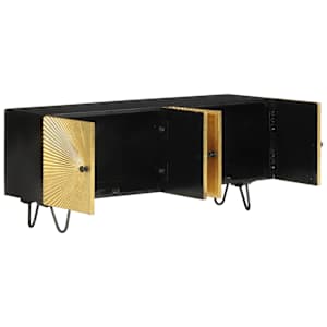 TV skříňka 110 x 30 x 45 cm masivní mangovníkové dřevo - obrázek 2