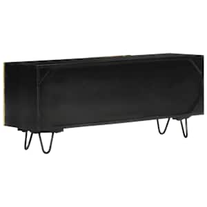 TV skříňka 110 x 30 x 45 cm masivní mangovníkové dřevo - obrázek 3