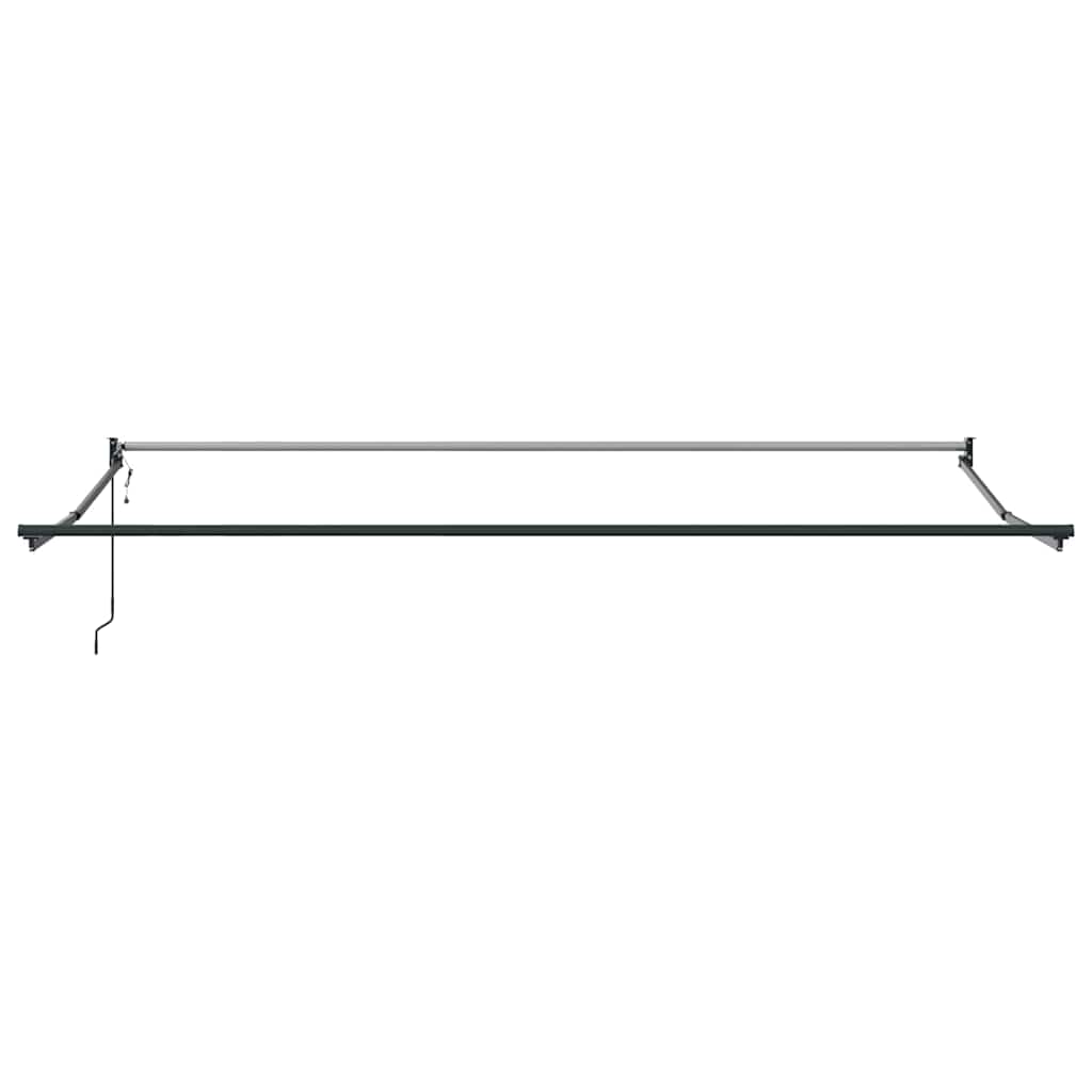 Uitschuifbaar zonnescherm Antraciet 400 × 300 cm Aluminium image 4