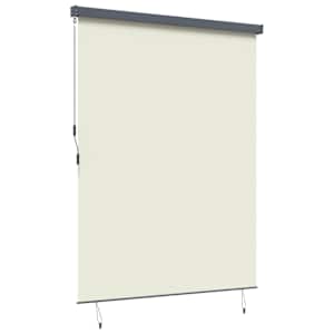 Roleta Krémová 200 x 250 cm Textil a hliník - obrázek 3