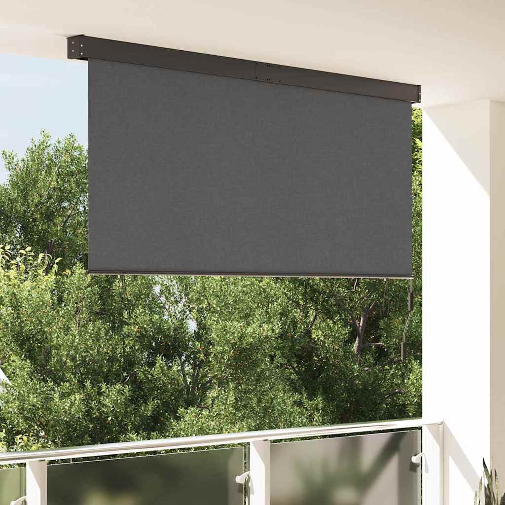 Välistingimustes kasutatav rulooga pime - 220 x 250 cm antratsiidis