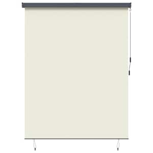 Rolo Krem 200 x 250 cm Tkanina in aluminij