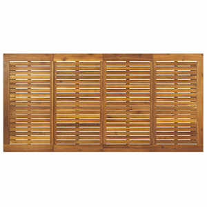 Zahradní stůl s nohami ve tvaru U 200x90x75 cm masivní akácie - obrázek 5