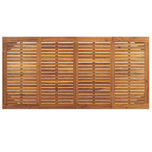 Zahradní stůl s nohami typu hairpin 180x90x75 cm masivní akácie - obrázek 5