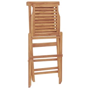 Skládací zahradní židle 2 ks 47x63x90 cm masivní teakové dřevo - obrázek 6